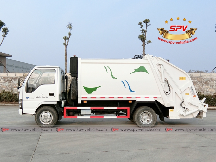 ISUZU Garbage Compactor Truck-LS